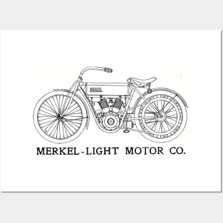 Vintage Motorcycle Co Posters and Art